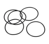 PATIKIL Nitrile Rubber O-Rings 47mm OD 43mm ID 2mm Width, 20 Pcs Metric Sealing Gasket for Faucet Plumbing Automotive Repair, Black
