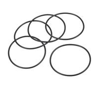 PATIKIL Nitrile Rubber O-Rings 52mm OD 48mm ID 2mm Width, 5 Pcs Metric Sealing Gasket for Faucet Plumbing Automotive Repair, Black