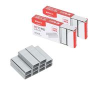 PATIKIL No.10 Staples for Stapler, 3000pcs(1000 Per Box) Standard Staples 12 Sheet 1/5" Leg Length for Desk Office Desktop Home Supplies Stapling Refills, Metal