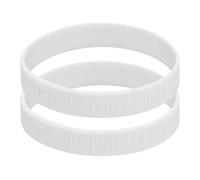 PATIKIL Nothing Impossible Motivational Wristbands, Personalized Bands with Text Silicone Wristbands Custom Rubber Bracelets