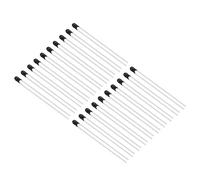 PATIKIL NTC Thermistors Resistors, 20Pcs 10K Ohm MF52-103 5% Accuracy High Sensitivity Current Limiter Temperature Sensor for Measuring Temperature Black