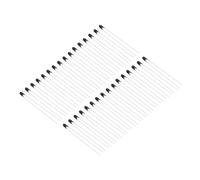 PATIKIL NTC Thermistors Resistors, 24Pcs 100K Ohm MF52A-104 1% Accuracy High Sensitivity Current Limiter Temperature Sensor for Measuring Temperature Black