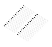 PATIKIL NTC Thermistors Resistors, 30Pcs 47K Ohm 3950 5% Accuracy High Sensitivity Current Limiter Temperature Sensor for Measuring Temperature Black