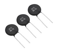 PATIKIL NTC Thermistors Resistors, 3Pcs 3 Ohm NTC3D-20 High Sensitivity Inrush Current Limiter Negative Temperature Coefficient Thermistor Temperature Sensor for Measuring Temperature