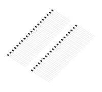 PATIKIL NTC Thermistors Resistors, 60Pcs 15K Ohm 3950 5% Accuracy High Sensitivity Current Limiter Temperature Sensor for Measuring Temperature Black