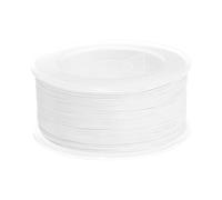 PATIKIL Nylon Cord 0.02 inch x 109 Yards, Bracelet String Braided Nylon Thread Chinese Knotting Cord for Jewelry Making Beading Necklaces Blind Wind Chimes, White