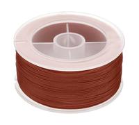 PATIKIL Nylon Cord 0.8mm x 71 Yards, Bracelet String Braided Nylon Thread Chinese Knotting Cord for Jewelry Making Beading Necklaces Blind Wind Chimes, Light Brown