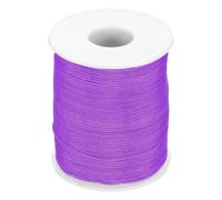 PATIKIL Nylon Cord 1mm x 109 Yards, Bracelet String Braided Nylon Thread Chinese Knotting Cord for Jewelry Making Beading Necklaces Blind Wind Chimes, Light Purple