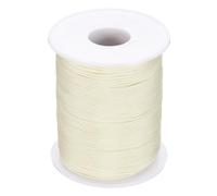 PATIKIL Nylon Cord 1mm x 109 Yards, Bracelet String Braided Nylon Thread Chinese Knotting Cord for Jewelry Making Beading Necklaces Blind Wind Chimes, Beige