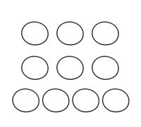 PATIKIL O-ring Seals, 10 Pcs EPDM Rubber Sealing O-Rings Round Plumbing Washers for Auto Engines Solenoid Valves Pumps Instruments, Black (ID x OD: 55 x 60 mm)