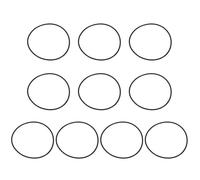 PATIKIL O-ring Seals, 10 Pcs EPDM Rubber Sealing O-Rings Round Plumbing Washers for Auto Engines Solenoid Valves Pumps Instruments, Black (ID x OD: 77 x 82 mm)