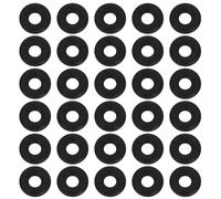 PATIKIL O-ring Seals, 50 Pcs EPDM Rubber Sealing O-Rings Round Plumbing Washers for Auto Engines Solenoid Valves Pumps Instruments, Black (ID x OD: 3 x 8 mm)