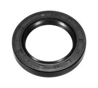 PATIKIL Oil Seal, TC 35mm x 52mm x 8mm Nitrile Rubber Cover Double Lip Spring Loaded Oil Shaft Seal for Bearing Shaft, Black