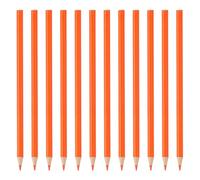 PATIKIL Orange Colored Pencils Set, 12Pcs Oil Color Pencils Wooden Coloring Drawing Pencil for Artists Art Painting