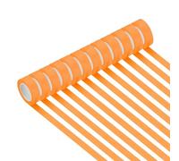 PATIKIL Orange Masking Tape 15mm x 13Meter, 12 Rolls Color Code Labeling Painters Tape for Arts Crafts Wall Painting Science Lab Organizing