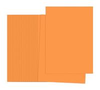 PATIKIL Orange Red Print Copy Paper, 100 Sheets 11.7x8.3 A4 19lb/70gsm Double Sided Colorful Print Paper Bulk Sheet DIY Craft Art Projects Supplies for Printer Origami