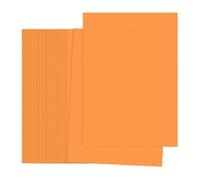 PATIKIL Orange Red Print Copy Paper, 50 Sheets 11.7x8.3 A4 19lb/70gsm Double Sided Colorful Print Paper Bulk Sheet DIY Craft Art Projects Supplies for Printer Origami