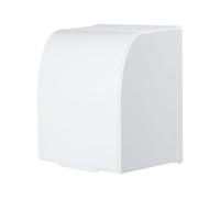 PATIKIL Outlet Cover Box, 4.53 x 3.98 x 2.95 Inch Transparent Plastic Outdoor Outlet Cover Electrical Plug Protector Waterproof for 86 Type Switches, White