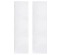 PATIKIL PC Fan Dust Mesh 300x1000mm, 2 Pcs PVC Computer Cooler Dust Filter PC Case Cover Grills for Computer Cooler Fan Case Dustproof, White(0.8mm Hole)