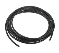 PATIKIL PE Tubing 1/4" ID x 3/8" OD (6.5 mm x 10 Mm), 25 ft (7.65 Meter), Flexible Water Tubing Polyethylene Hose Tube for Reverse Osmosis Systems Water Filters, Black