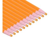 PATIKIL Peel-Off China Markers, 48 Pack Grease Wax Pencils Wood for Glass Garments Drawing Film Paper Vinyl Metal, Yellow