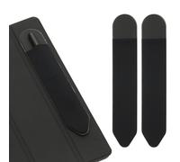 PATIKIL Pencil Holder for Stylus, 2 Pcs Adhesive Elastic Pen Case Sleeve Pouch Stylus Holder Pocket Elastic Pen Pouch Accessories for Tablet Case Notebook Outdoor, Black