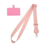 PATIKIL Phone Lanyard Crossbody Strap, Crossbody Anti-Theft Lanyards Adjustable Neck Strap with Universal Phone Patch for Keys ID Badges Most Smartphones for Women Men, Pink