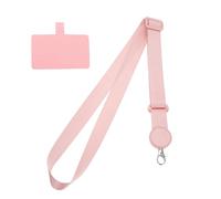 PATIKIL Phone Lanyard Crossbody Strap, Crossbody Anti-Theft Lanyards Adjustable Neck Strap with Universal Phone Patch for Keys ID Badges Most Smartphones for Women Men, Light Pink