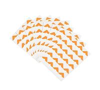 PATIKIL Photo Corners, 10 Sheets/240 Pcs Self Adhesive DIY Picture Mounting Sticker for Journal Album Diary Scrapbook, Orange
