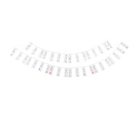 PATIKIL Piano Keyboard Note Label, 61Key Silicone Removable No Need Stickers Keyboard Piano Note Guide for Beginners Piano Learning, Luminous Base with Colored Text