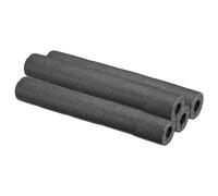 PATIKIL Pipe Insulation Foam Tube, 4Pcs 15.7" Lx1 IDx0.75 T No Adhesive Pole Wrap Pipe Cover Pool Noodles Multi-Purpose Soft Foam Tubing for Handle Outdoor Swimming Pool, Water Pipes, Black