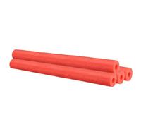 PATIKIL Pipe Insulation Foam Tube, 4Pcs 25" Lx1 IDx0.75 T No Adhesive Pole Wrap Pipe Cover Pool Noodles Multi-Purpose Soft Foam Tubing for Handle Outdoor Swimming Pool, Water Pipes, Red