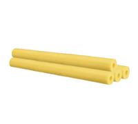 PATIKIL Pipe Insulation Foam Tube, 4Pcs 25" Lx1 IDx0.75 T No Adhesive Pole Wrap Pipe Cover Pool Noodles Multi-Purpose Soft Foam Tubing for Handle Outdoor Swimming Pool, Water Pipes, Yellow