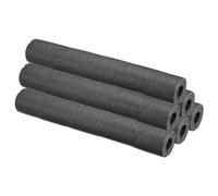 PATIKIL Pipe Insulation Foam Tube, 6Pcs 15.7" Lx1 IDx0.75 T No Adhesive Pole Wrap Pipe Cover Pool Noodles Multi-Purpose Soft Foam Tubing for Handle Outdoor Swimming Pool, Water Pipes, Black