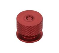 PATIKIL Pipeliner Welding Hood Helmet Fasteners, Aluminum Alloy Headgear Replacement Parts Inside Anti-Slip Rubber Pad with Hole for Hard Hat Accessories, Red