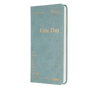 PATIKIL Planner Notebook, 7 x 3.8" 96 Sheets Undated Daily Planner Pocket to Do List Daily Weekly Goals Notebook for Office Home Study Work Time Management Habit Tracker, Green
