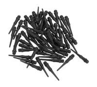 PATIKIL Plastic Dart Tips 2BA Thread, 120 Pack Soft Dart Tip Replacement Dart Accessories, Black