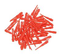 PATIKIL Plastic Dart Tips 2BA Thread, 60 Pack Soft Dart Tip Replacement Dart Accessories, Red