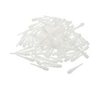 PATIKIL Plastic Dart Tips, 50 Pack 2BA Thread Soft Dart Tips Plastic Tip Soft Tip Dart Accessories, White
