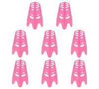 PATIKIL Plastic Golf Tees, 8 Pack 1.8 Inch Golf Simulator Tee Golf Mat Tee Practice Training for Winter Turf Outdoor Indoor Driving Range Hitting Mat, Pink
