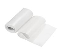 PATIKIL Plastic Vinyl PVC Strip Door Curtain, 7.9" Length x 7.3" Width Windproof Plastic Vinyl Strip Curtain for Freezer Cooler Home Mall Warehouse Welding Room Welding Room, White