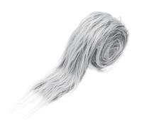 PATIKIL Plush Faux Fur Fabric Precut Strips, 59 x 2 Inch Fluffy Faux Fur Ribbon Artificial Craft Fur for DIY Crafts Christmas Halloween Gnome Beard, Light Grey