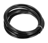 PATIKIL Pneumatic Tubing 1/2 OD 16.4ft, 12mm OD 8mm ID PU Air Line Pipe Tube for Air Compressor Fitting or Fluid Transfer,Black