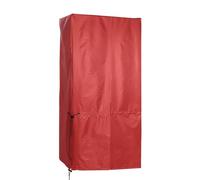 PATIKIL Podium Cover, 24.4" X16.5" X49" Lectern Protective Cover Table Oxford Pulpit Covers Thick Waterproof Durable with 2 Drawstring for Podium Stand Teacher Church Shelf, Red