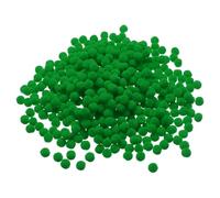 PATIKIL Pom Poms 0.4 Inch/1cm, 500 Pieces Small Pom Pom Balls Fuzzy Craft Pompoms for Crafts Arts DIY Decorations Crafting Supplies, Bright Green