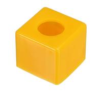 PATIKIL Pool Chalk Holder, Billiard Chalk Storage Holder Portable Cue Chalk Holder Billiards Pool Table Accessory for Billiard Chalk, Yellow