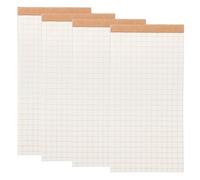 PATIKIL Portable Field Notes, 4 Pcs Small Notepads 50 Sheets Pocket Notebooks Memo Books to Do List Organizer Planner Daily for Work Office Journey, Grid