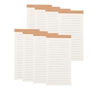 PATIKIL Portable Field Notes, 8 Pcs Small Notepads 50 Sheets Pocket Notebooks Memo Books to Do List Organizer Planner Daily for Work Office Journey, Lined