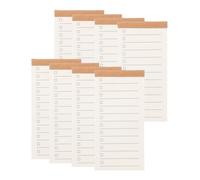 PATIKIL Portable Field Notes, 8 Pcs Small Notepads 50 Sheets Pocket Notebooks Memo Books to Do List Organizer Planner Daily for Work Office Journey, Planner