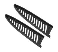 PATIKIL PP Safety Knife Cover Sleeves for 4" Ceramic Knife, 2 Pack Knives Edge Guard Blade Protector Universal Knife Sheath for Kitchen Chef Knife, Black